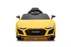 Elektromos kisautó Audi R8 Lift A300 sárga