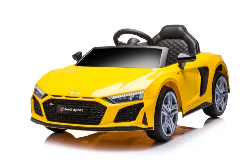 Elektromos kisautó Audi R8 Lift A300 sárga