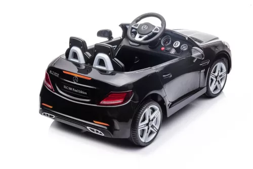 Elektromos kisautó Mercedes SLC 300 fekete