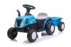 Elektromos traktor pótkocsival A009 kék
