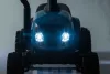 Elektromos traktor pótkocsival A009 kék