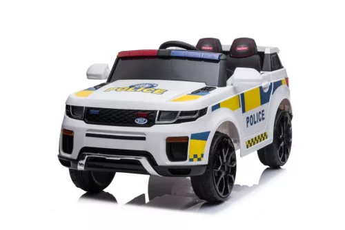 Elektromos kisautó BBH-021 Rendőrségi Fehér