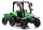 Akkumulátoros traktor BLT-206 zöld