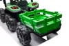 Akkumulátoros traktor BLT-206 zöld