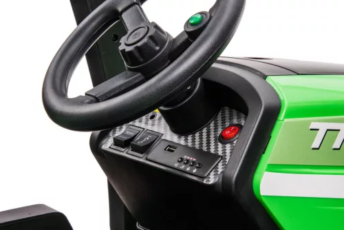 Akkumulátoros traktor BLT-206 zöld