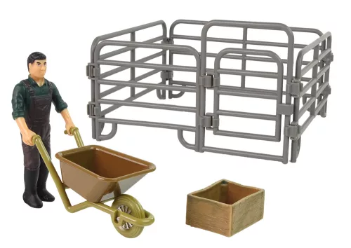 Farmállat figura készlet Farmer madarak