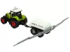 Három traktoros pótkocsis permetezőgép mezőgazdasági traktor szett