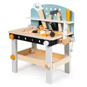 Holz-Montagetisch für Kinder, Werkbank, 38-teilig