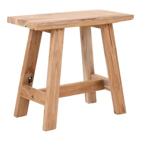 Barcelona-Hocker, Teakholz, Natur, 50 x 25 x 45 cm