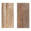 Barcelona sámli, teak fa, nature, 50x25x45 cm