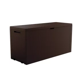 Emily 270L Kunststoff-Gartenaufbewahrung braun