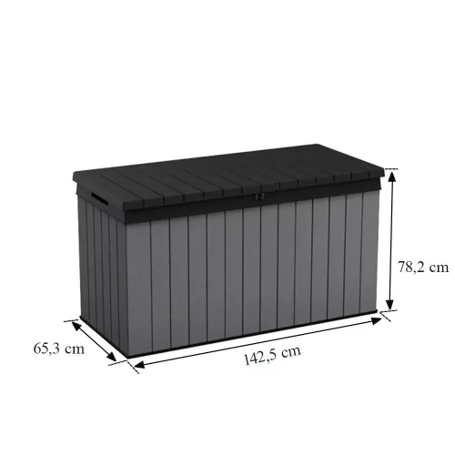 Vrtni spremnik Darwin 570L grafit