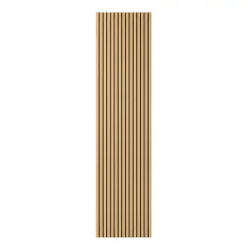 Akustikwandpaneel in Bambusoptik, 260 x 60 x 1,8 cm