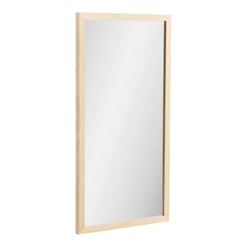 Scottsdale Wandspiegel mit Holzrahmen, natur, 45 x 75 cm