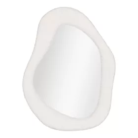 Bosa Spiegel, Plüsch, weiß, 46,5 x 61 cm
