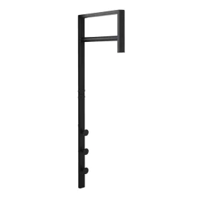 Kleiderständer Trento, Metall, schwarz