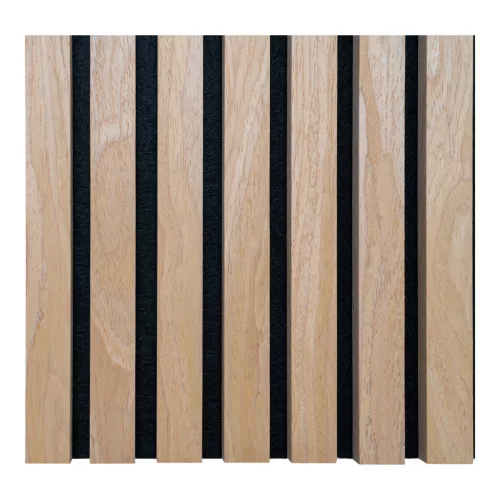 Akusztikus panel, fa furnér, natúr, tölgy hatású 240x60x2,2 cm