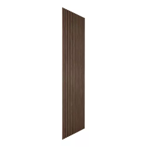 Akusztikus panel, fa furnér, dió, dió hatású 240x60x2,2 cm