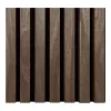 Akusztikus panel, fa furnér, dió, dió hatású 240x60x2,2 cm
