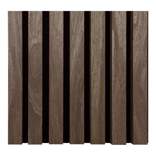 Akusztikus panel, fa furnér, dió, dió hatású 240x60x2,2 cm