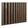 Akusztikus panel, fa furnér, dió, dió hatású 240x60x2,2 cm