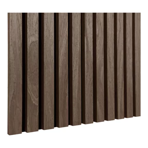 Akusztikus panel, fa furnér, dió, dió hatású 240x60x2,2 cm