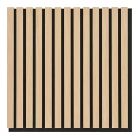   Akustikpaneel, Holzfurnier, natur, Eichenoptik, 52 x 52 x 2,2 cm