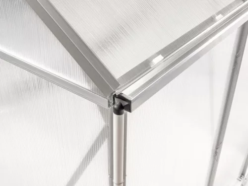 Polikarbonát üvegház 250 x 310 x 124/205 cm