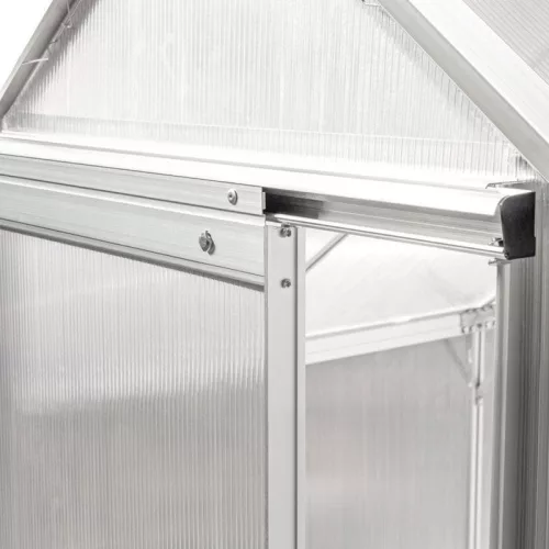 Polikarbonát üvegház 250 x 310 x 124/205 cm