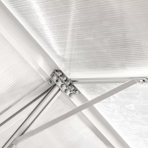 Polikarbonát üvegház 250 x 310 x 124/205 cm