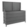 Cassis aluminijska vrtna kutija, siva 650 L