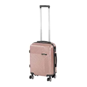   TraveLux Pro Handgepäck Hartschalenkoffer mit abnehmbaren Rollen, 40 x 30 x 20 cm