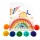 Regenbogenkugel-Mosaikpuzzle Montessori-Holzspielzeug
