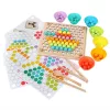 Kugel-Mosaik-Puzzle, Montessori-Holzspielzeug