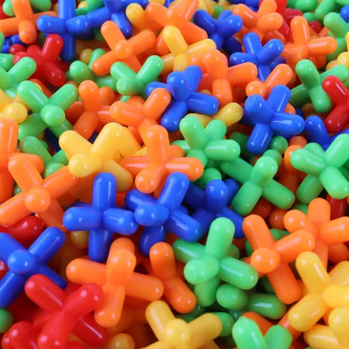 Kreatív építőpálca készlet 1200 db