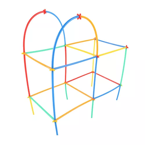 Kreatív építőpálca készlet 1200 db