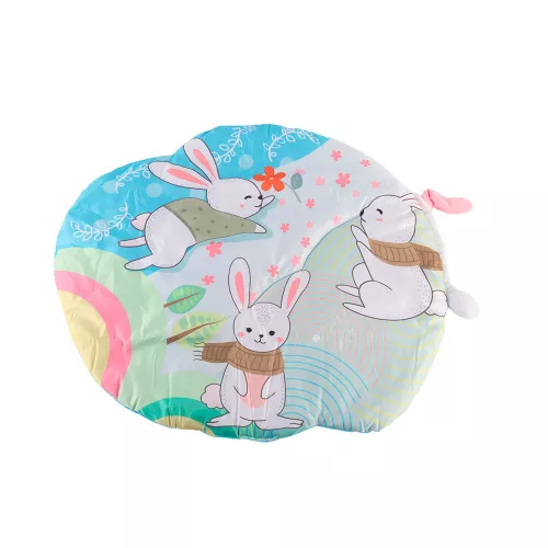 Játszószőnyeg játékhíddal, mozgó fülekkel