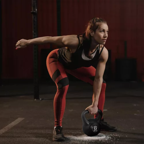 Kettlebell 8 kg fekete