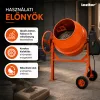 Mixer 120 betonkeverő 220V 450W 120 l