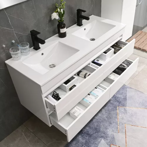 Cube 120 alsó szekrény mosdóval