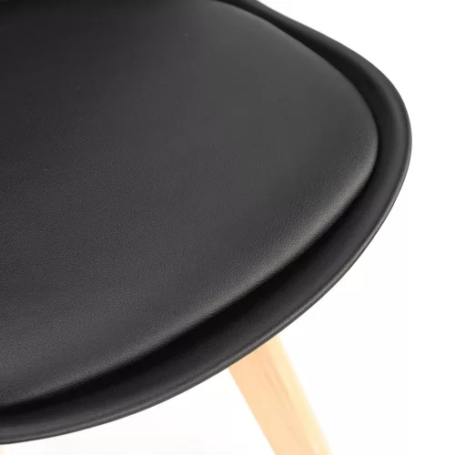 Silla étkezőszék 6 db fekete színben