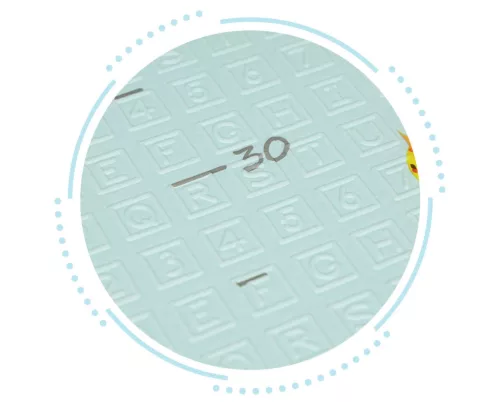 Oktató  játszószőnyeg kétoldalas összecsukható táskával