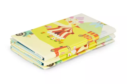 Oktató  játszószőnyeg kétoldalas összecsukható táskával