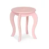Schminktisch aus Holz mit Spiegel für Kinder, rosa
