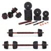 Állítható súlyzók 2x20 kg-os súlyzó szett 40 kg-os rúd