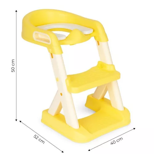 Lépcsős wc szűkítő sárga