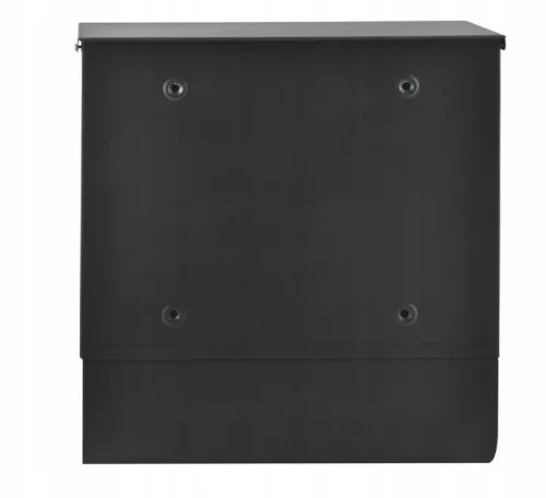 Stahlbriefkasten, der von zwei Seiten geöffnet werden kann