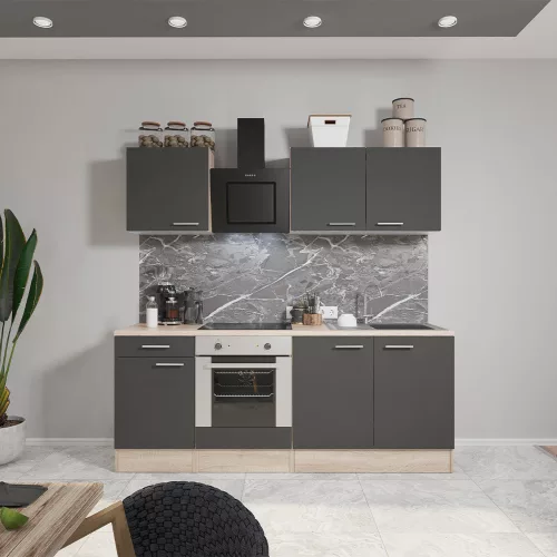 Yorki 210 Küchenmöbel, Ausführung mit unterem Backofen