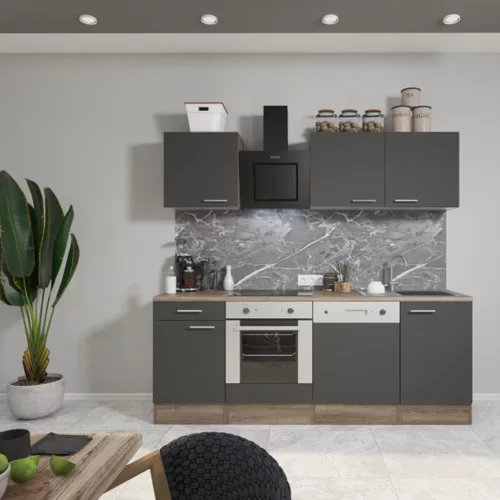Yorki 220 Küchenmöbel, Ausführung mit unterem Backofen