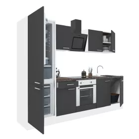   Yorki 270 Küchenmöbel mit Backofen unten und Gefrierschrank unten